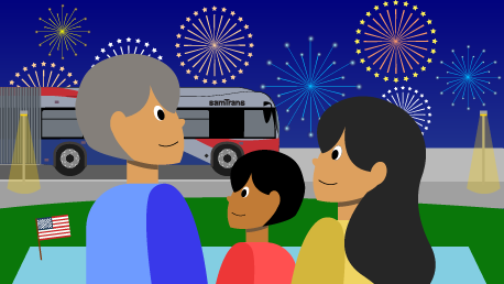 SamTrans 4th of July