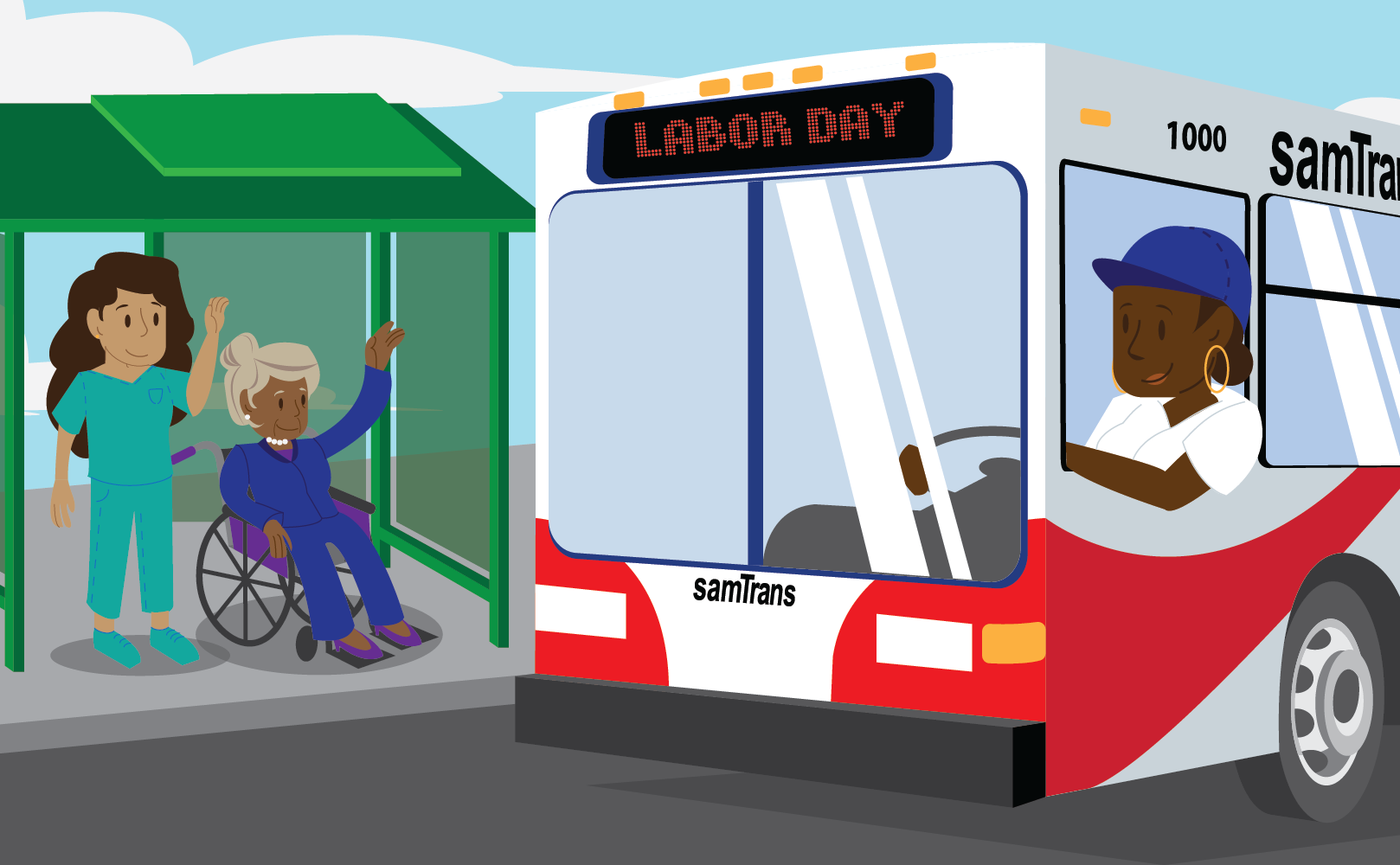 Labor Day SamTrans 2025
