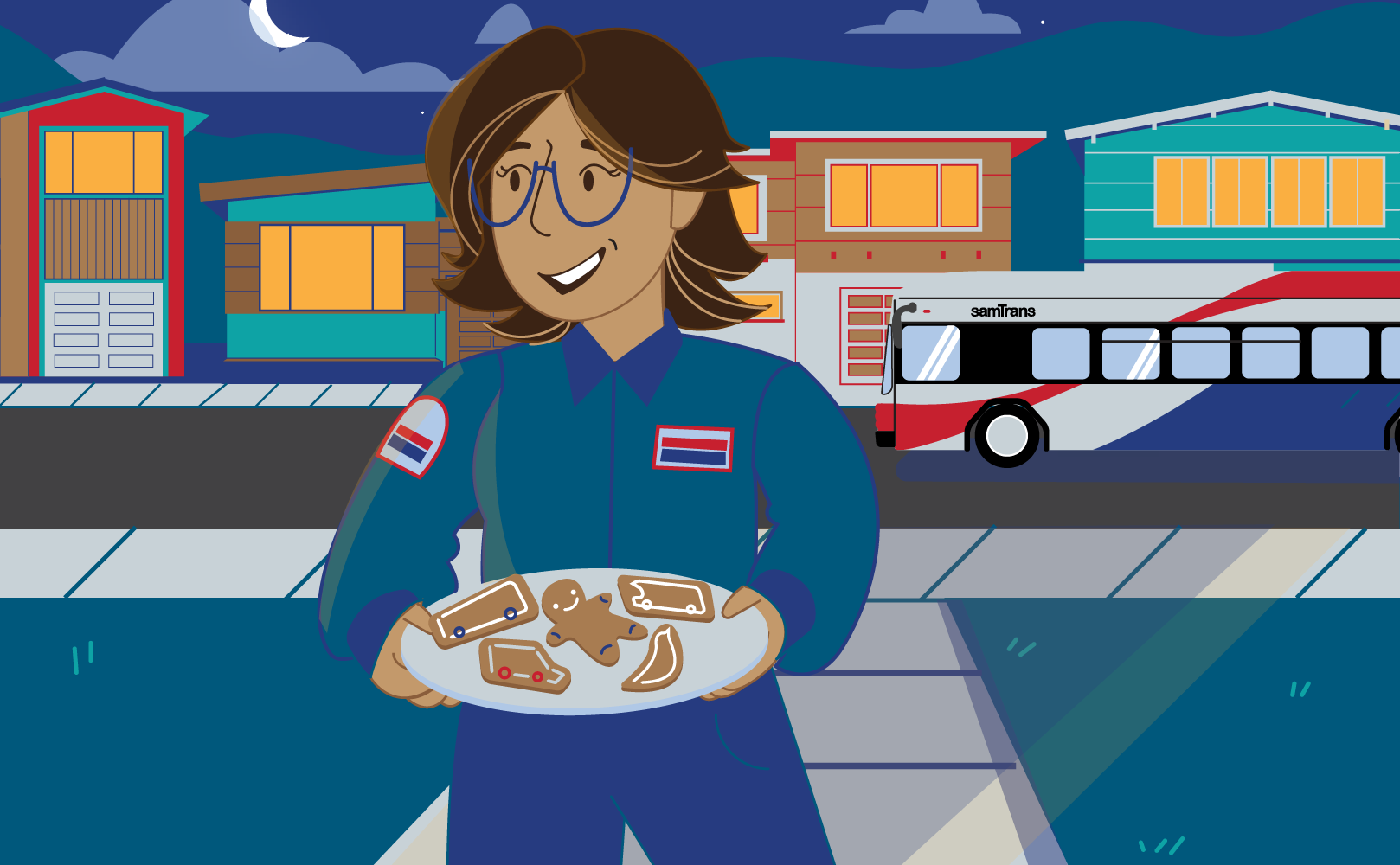 SamTrans Christmas 2025