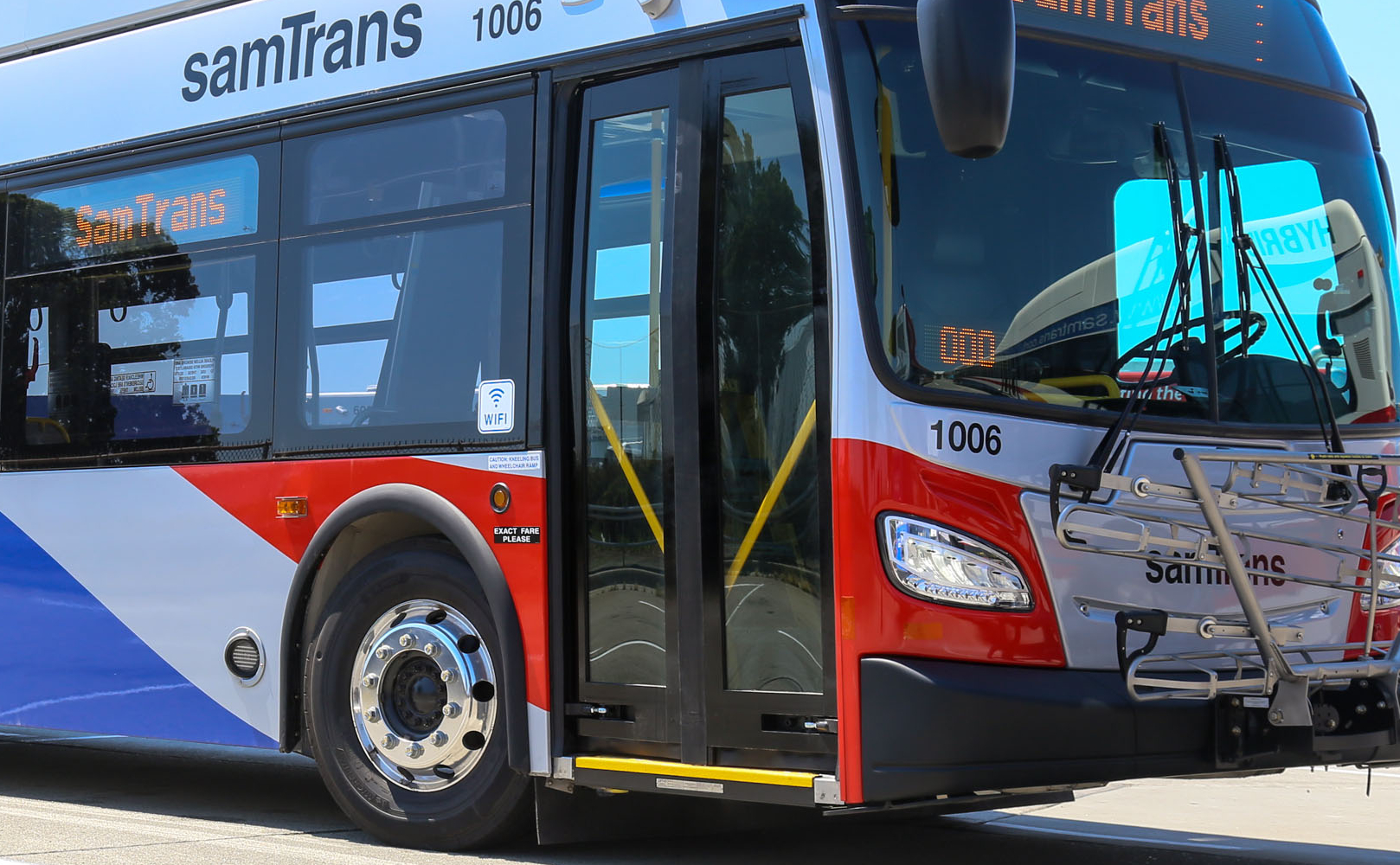 SamTrans 50th anniversary 2020s