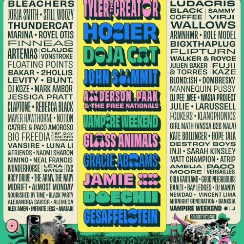 Outside Lands 2025 Lineup