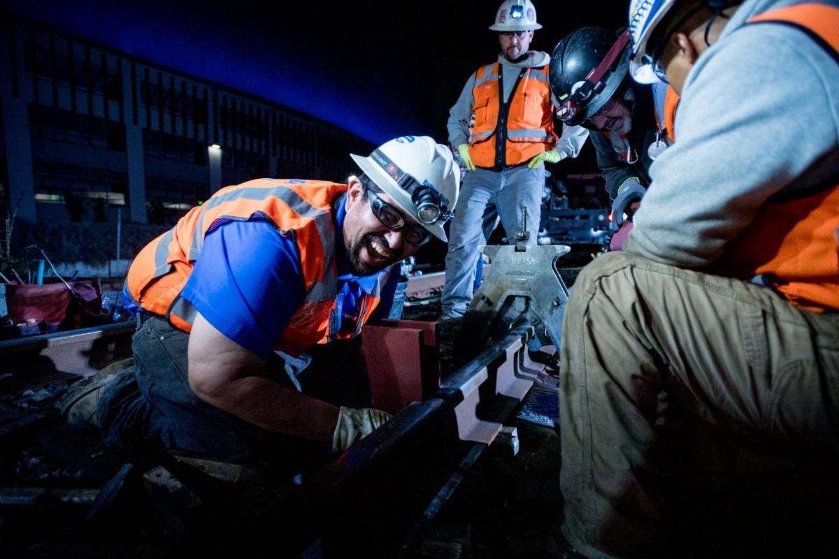 Caltrain Track Work